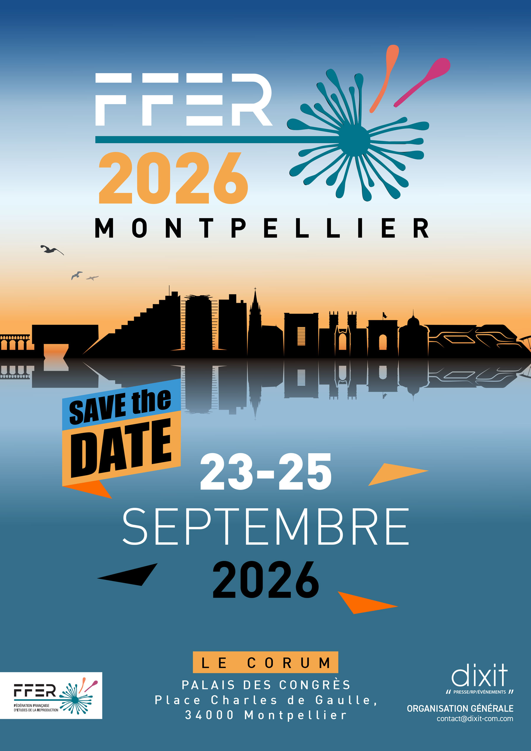 Affiche FFER 2026 Montpellier